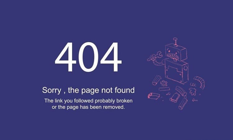 What does the 404 error mean and how to fix it