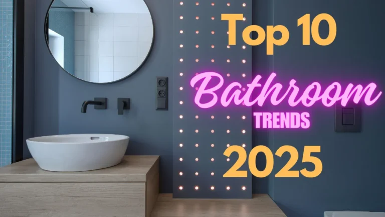 Most Popular Bathroom Trends for 2025