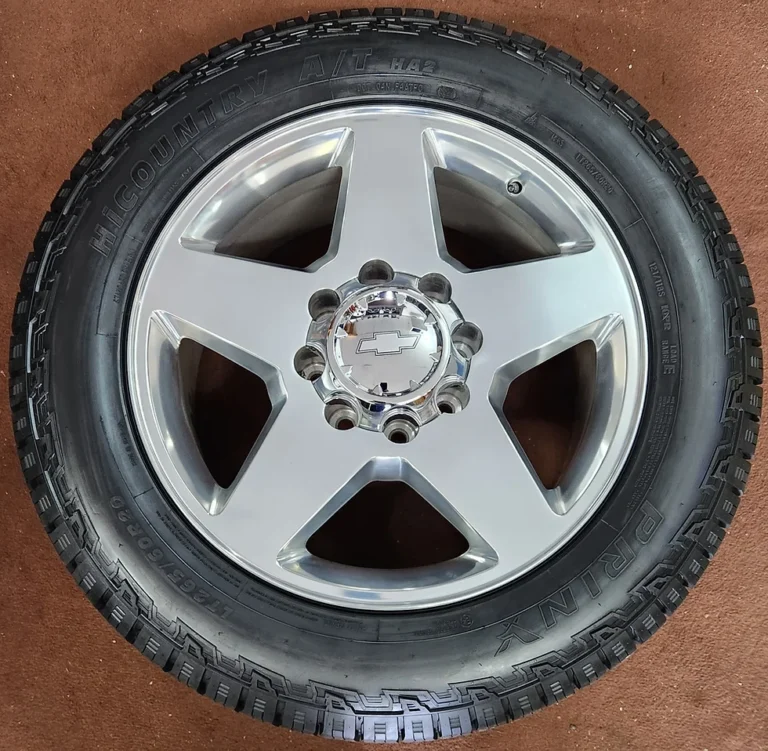 Chevrolet-GMC wheel bolt patterns